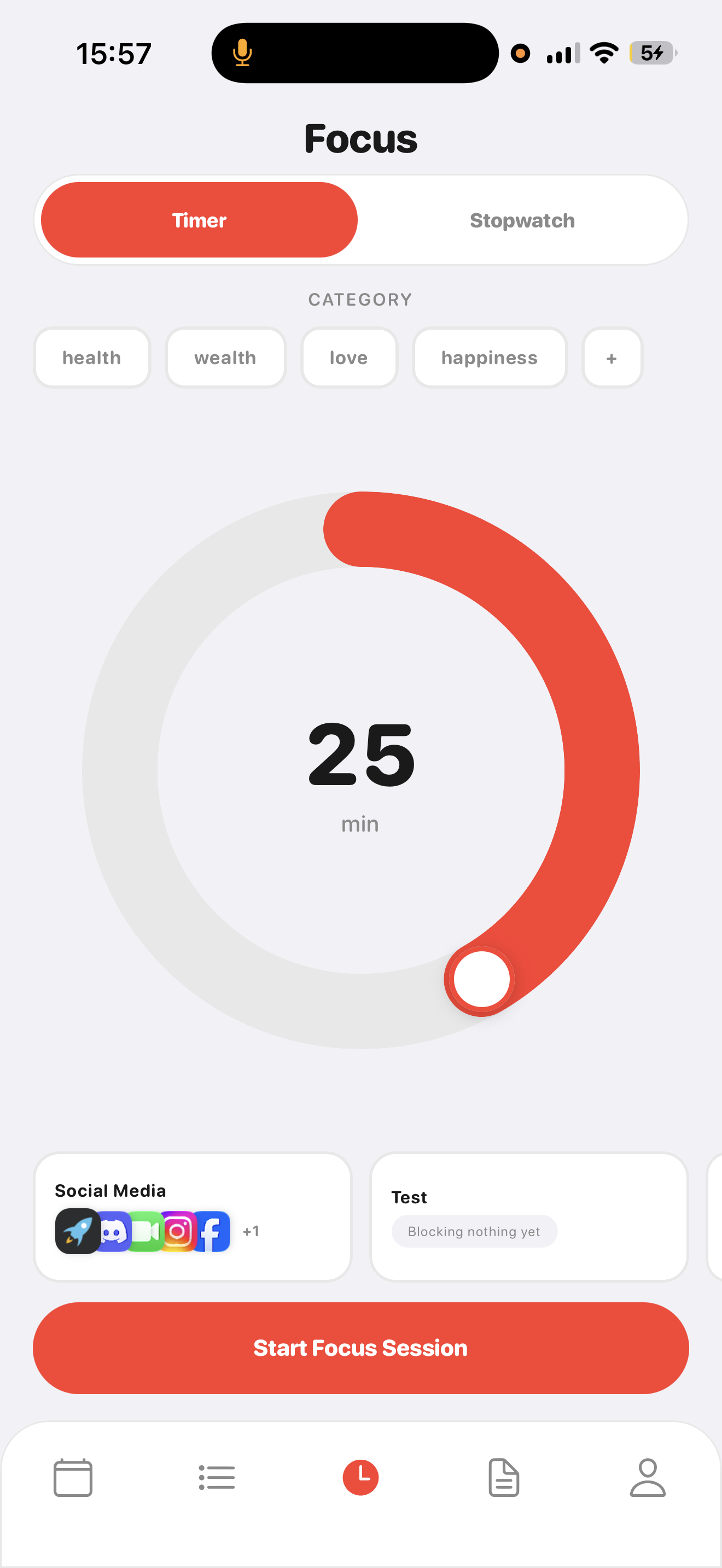 Divux focus timer