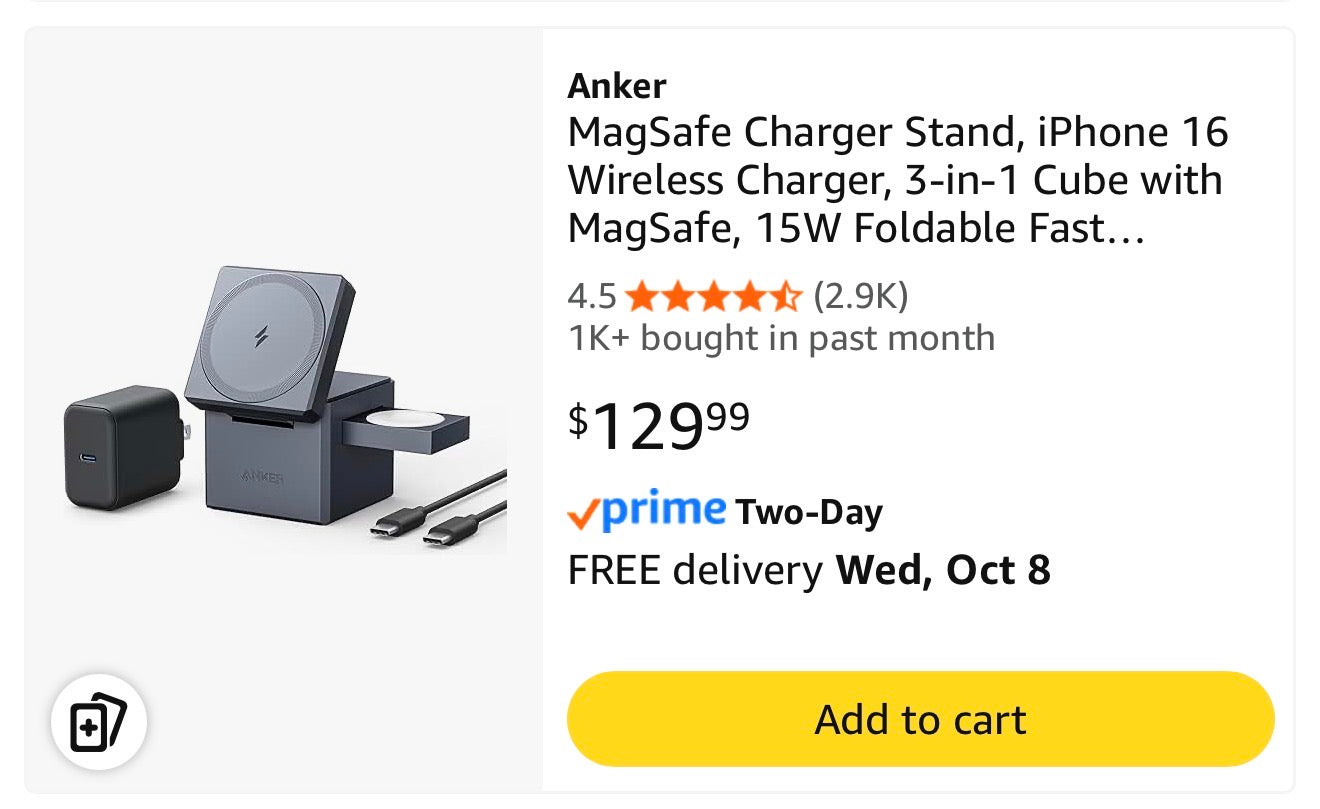 NEW Anker 3-in-1 Cube with MagSafe