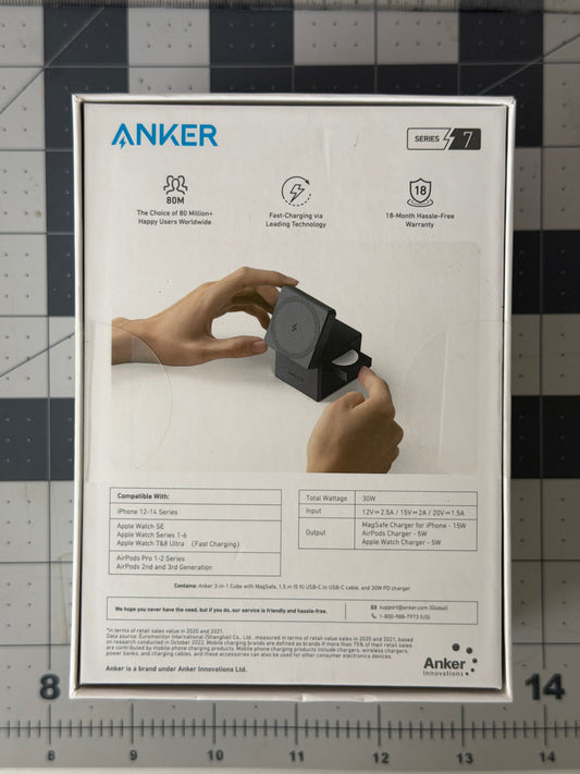 NEW Anker 3-in-1 Cube with MagSafe
