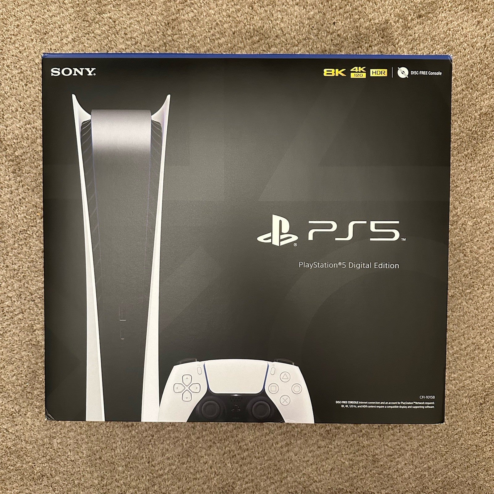 Sony PS5 Digital Edition Console - White